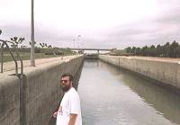 Die Schleuse und ich